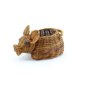 MALAC VESSZŐ BARNA 22-A09 18X11XH8/10CM 1DB