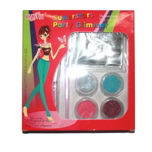 TETOVÁLÓ SZETT GLITTERES 920059 1CS