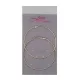 FÜLBEVALÓ KARIKA ROSEGOLD 7CM 841637 1PÁR 1CS
