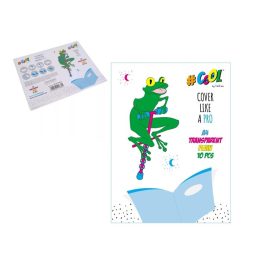   COOL BY VICTORIA FÜZETBORÍTÓ A/5 ÖNTAPADÓ ISCFUZA5V 10DB