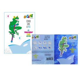   COOL BY VICTORIA FÜZETBORÍTÓ A/4 ÖNTAPADÓ ISCFUZA4V 10DB