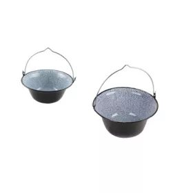 BOGRÁCS TÁLALÓ ZOMÁNCOZOTT 16CM 800ML 1DB