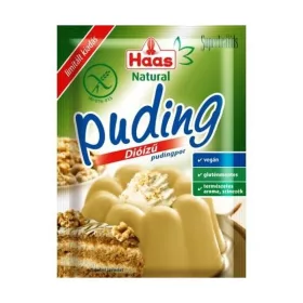 HAAS NATURAL PUDINGPOR DIÓ 40G