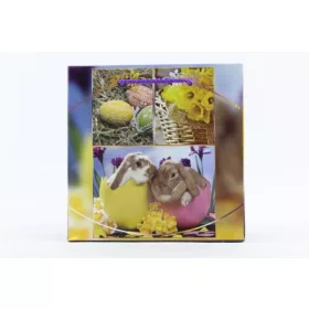 AJÁNDÉKTASAK LAKK KICSI C 150X150X78MM VEGYES MINTA 1DB
