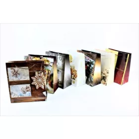AJÁNDÉKTASAK LAKK NAGY C 265X300X120MM VEGYES MINTA 1DB