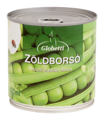 GLOBETTI ZÖLDBORSÓ DOBOZOS 270G