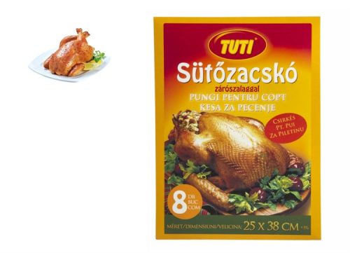 TUTI SÜTŐFÓLIA CSIRKÉS 25X38CM 8DB