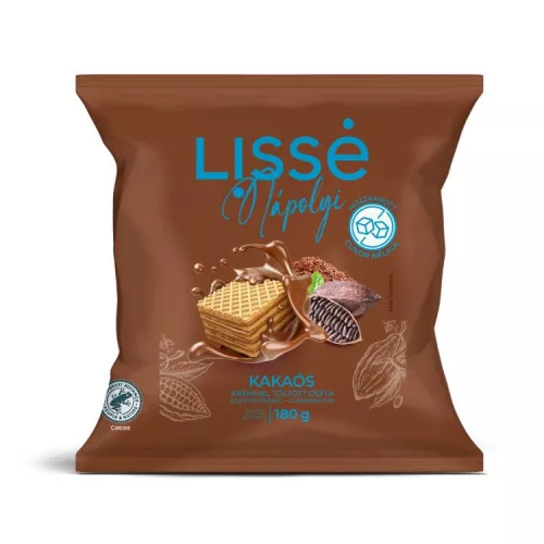 LISSÉ OSTYA HOZZÁADOTT CUKROT NÉLKÜL KAKAÓS 180G