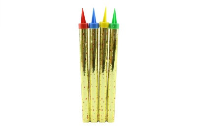 TORTAGYERTYA SZÍNES 18CM 4DB