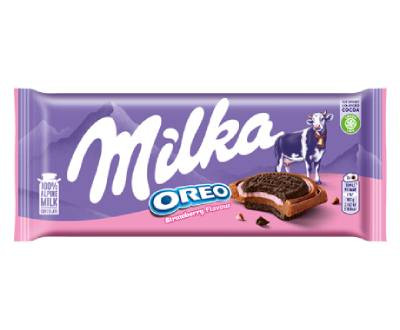 MILKA TÁBLÁS CSOKOLÁDÉ OREO-EPER 92G