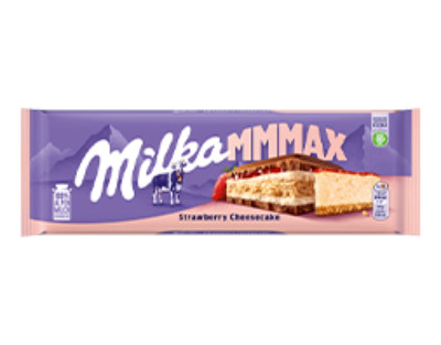 MILKA TÁBLÁS CSOKOLÁDÉ EPER-SAJTTORTA 300G