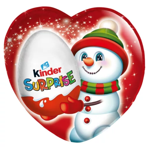 (KAR) KINDER KARÁCSONYI SZÍV+MEGLEPETÉS 53G