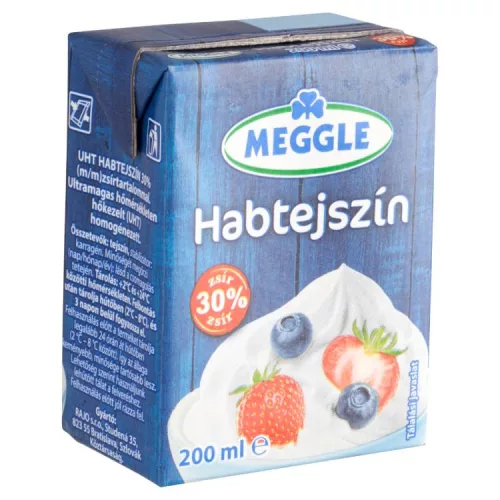 MEGGLE HABTEJSZÍN 30% UHT 200ML