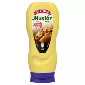 GLOBUS MUSTÁR FLAKONOS 440G