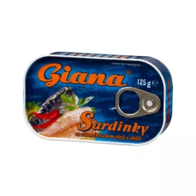 GIANA SZARDÍNIA CHILIS 125G