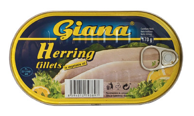 GIANA HERINGFILÉ OLAJBAN 170G