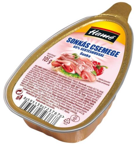 HAMÉ PÁSTÉTOM SONKÁS CSEMEGE 105G
