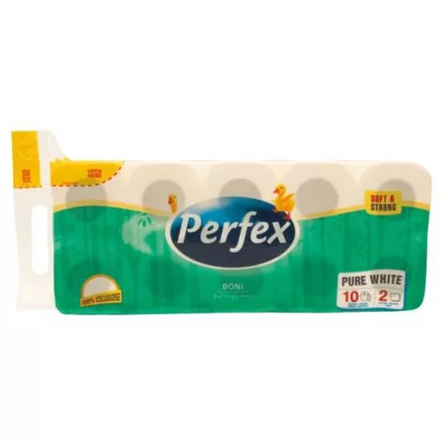 PERFEX BONI WC PAPÍR 2RÉTEGŰ 10TEK