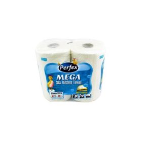 PERFEX MEGA KÉZTÖRLŐ PAPÍR 2 RÉTEG 2TEK