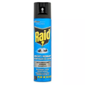 RAID ROVARIRTÓ AEROSOL REPÜLŐ ROVAROKRA 400ML