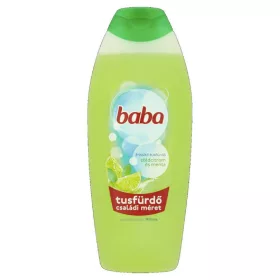 BABA TUSFÜRDŐ ZÖLDCITROM ÉS MENTA 750ML