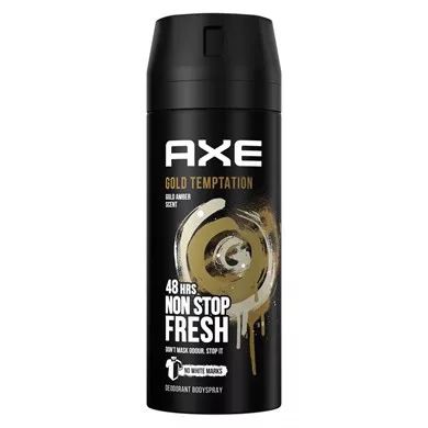 AXE DEO SPRAY GOLD TEMPTATION 150ML