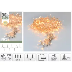   (KAR) KARÁCSONYI FÜZÉR KÜLTÉRI 800LED 16+3M EXTRA SŰRŰ 1DB