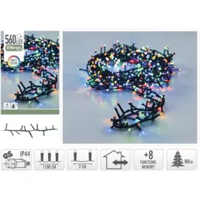   (KAR) KARÁCSONYI FÜZÉR KÜLTÉRI 560LED 11+3M MULTICOLOR 1DB