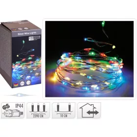 (KAR) KARÁCSONYI FÉNYHUZAL 240LED SZíNES 1DB