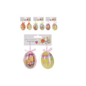 (HÚSV) HÚSVÉTI TOJÁS AKASZTÓS 7CM 2DB 1DB