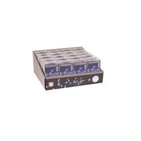   (KAR) KARÁCSONYI FÉNYHUZAL CSILLAG FEHÉR 40LED AX9720420 1DB