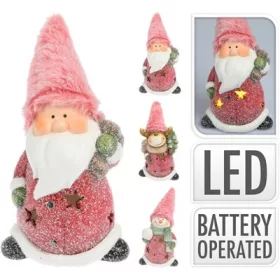 (KAR) KARÁCSONYI FIGURA LED-ES 22CM 1DB