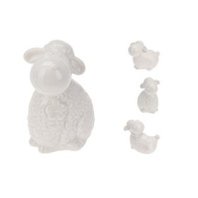 (HÚSV) HÚSVÉTI BÁRÁNY DÍSZ PORCELÁN 9CM 1DB