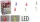 IZZÓ LED SZÍNES 10DB AF5000440 1DB