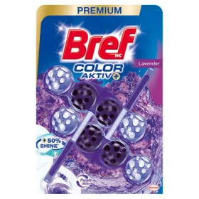 BREF COLOR ACTIV WC FRISSÍTŐ LAVENDER 2X50G