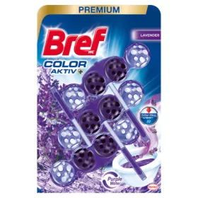 BREF COLOR ACTIV WC FRISSÍTŐ LAVENDER 3X50G