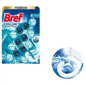 BREF COLOR ACTIV WC FRISSÍTŐ TURQUOISE OCEAN 3X50G