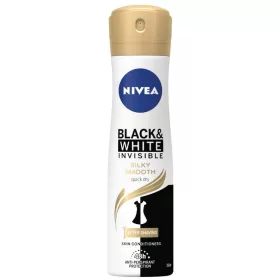 NIVEA DEO SPRAY INVISIBLE BLACK&WHITE SILKY SMOOTH 150ML