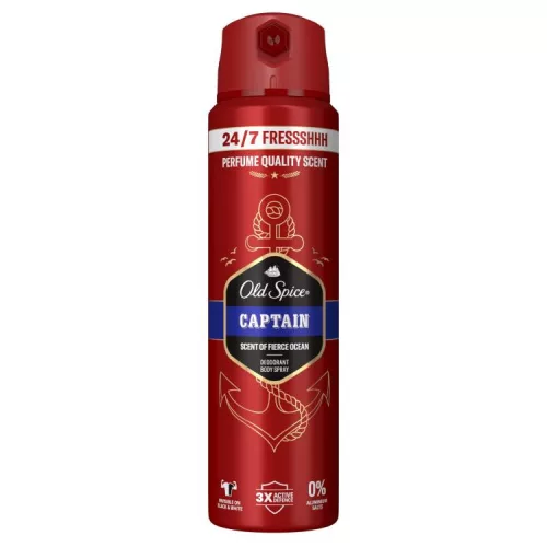 OLD SPICE DEO SPRAY CAPTAIN 150ML