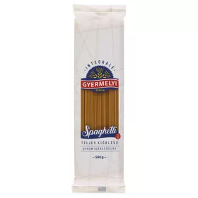   GYERMELYI INTEGRALE DURUM TÉSZTA SPAGETTI TELJES KIÖRLÉSŰ 500G