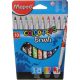MAPED COLOR PEPS BRUSH FILCTOLL ECSETJELLEGŰ 10SZÍN 1CS