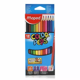   MAPED COLOR PEPS STAR SZÍNESCERUZA HÁROMSZÖGLETŰ 12SZÍN IMA183212 1CS