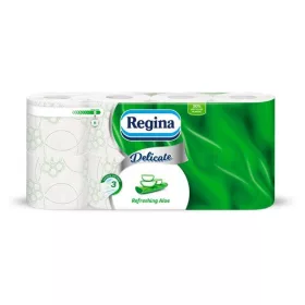 REGINA DELICATE WC PAPÍR REFRESHING ALOE 3RÉTEGŰ 8 TEK