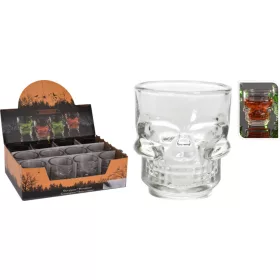   (HALL) HALLOWEEN POHÁR STAMPEDLIS ÜVEGKOPONYA 40ML CD1002700 1DB
