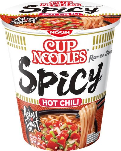 CUP NOODLES LEVES INSTANT CHILI CSÍPŐS 66G