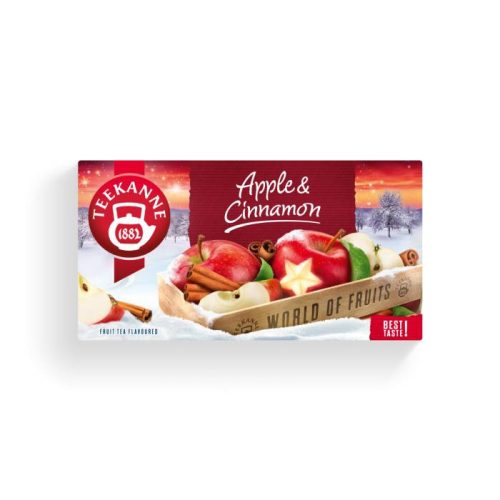 TEEKANNE WOF CINNAMON GYÜMÖLCSTEA ALMÁS FAHÉJAS 45G