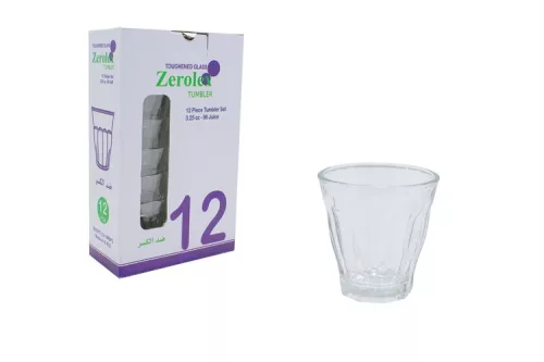 ZEROLEX POHÁR ÜVEG KÁVÉS 75ML 12DB