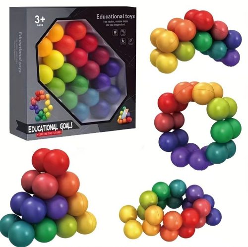 TÜRELEMJÁTÉK IQ GOLYÓ BEFORGATÓS 17X16CM DOBOZBAN TS7735 1DB