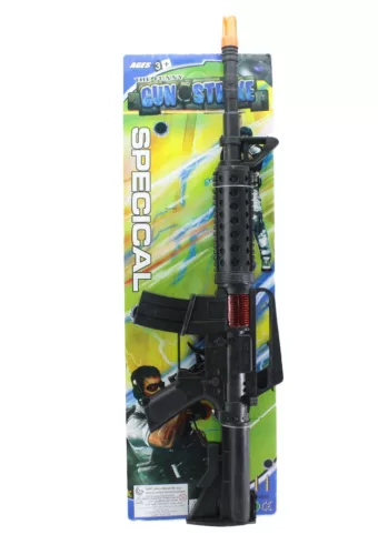 GÉPFEGYVER SZIKRÁZÓ 16X45CM LAPON BZ0385 1DB