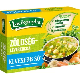 LACIKONYHA KOCKA ZÖLDFŰSZERES SÓCSÖKKENTETT 60G